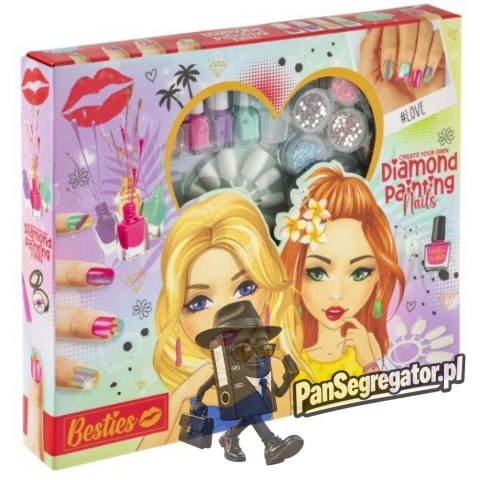 Zestaw do zdobienia paznokci 140040 BESTIES