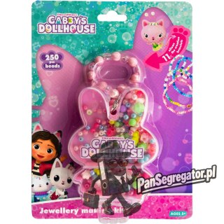 Zestaw koralików Gabbys Dollhouse 250szt.+2m gumki Zajączek ASTRA 334024008