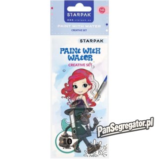 Zestaw kreatywny malowanie wodą GIRL 529934 STARPAK