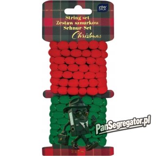 Zestaw sznurków ozdobnych 2x1m Christmas INTERDRUK