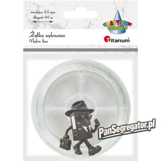 Żyłka nylonowa 0,5mm 40m 363624 TITANUM