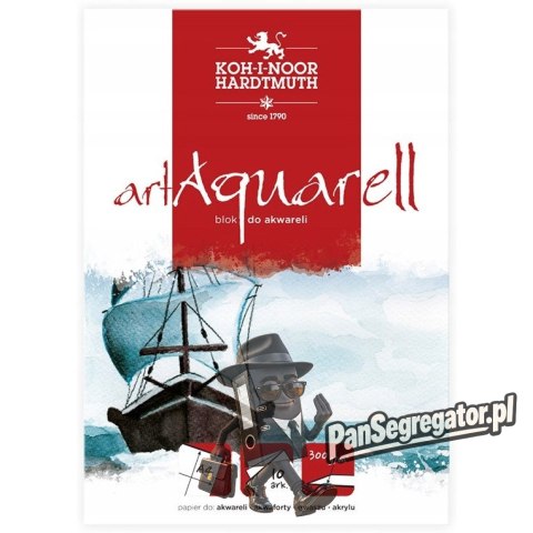 Blok akwarelowy A4 300g. 10 arkuszy ART AQUARELL BLO-AKA4AR KOH-I-NOOR