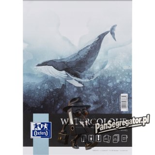 Blok do akwareli A4 20 kartek 300g 4-stronnie klejny ARTISTIC 400183972 OXFORD