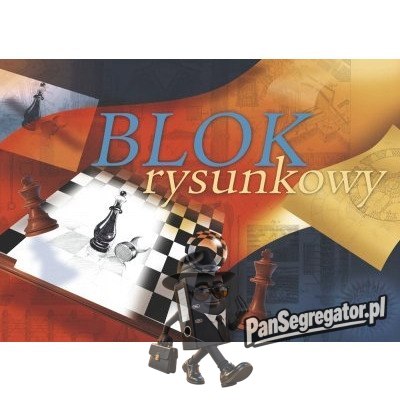 Blok rysunkowy A2 20k KRESKA
