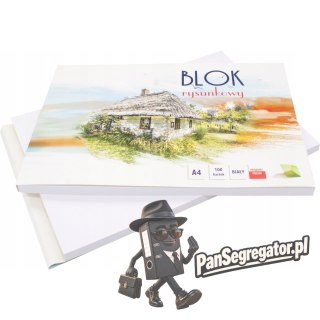 Blok rysunkowy A4 100k KRESKA