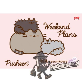 Blok rysunkowy szkolny A4 20 kartek 80g PUSHEEN UNIPAP