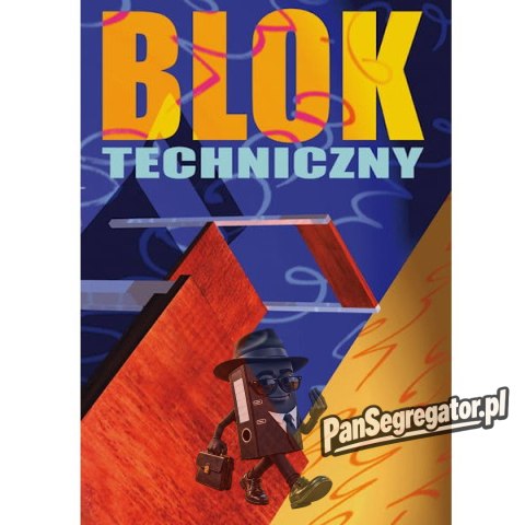 Blok techniczny A3 10k 170g biały KRESKA