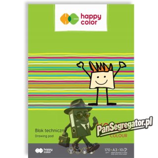 Blok techniczny A3 170g kolor 3550 3040-09 HAPPY COLOR