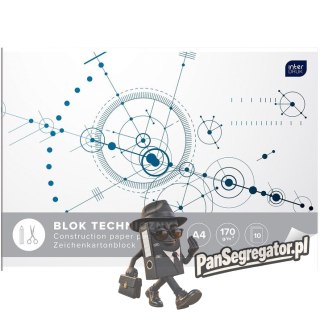 Blok techniczny A4 10k INTERDRUK