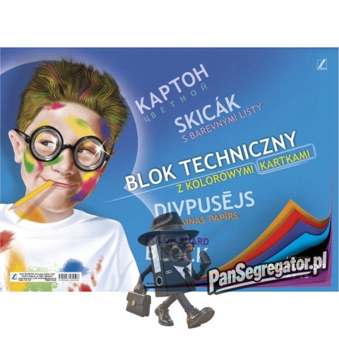 Blok techniczny kolorowy A3 25k SUPERIOR 00105 KRESKA
