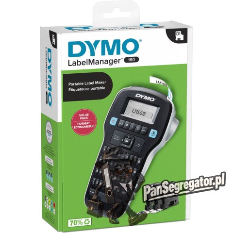 Drukarka DYMO LabelManager 160 + 3 taśmy 2181011 DYMO