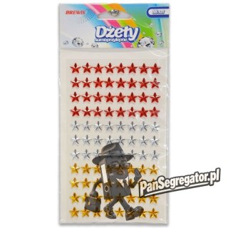 Dżety samoprzylepne gwiazdki DSX4 BREWIS