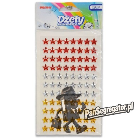 Dżety samoprzylepne gwiazdki DSX4 BREWIS