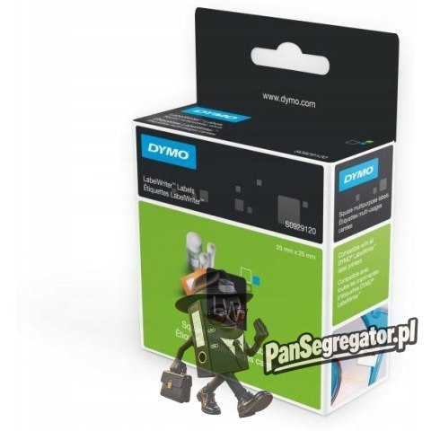 Etykiety DYMO MULTI 25x25 biały S0929120