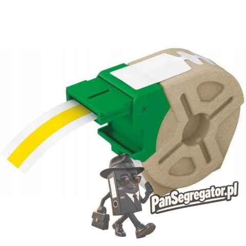 Kaseta z samoprzylepną poliestrową taśmą 12mm żółta 10m 7015-00-15 LEITZ ICON