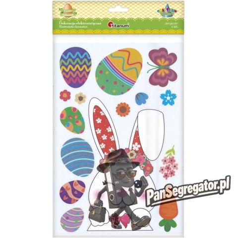 Naklejka Craft-Fun Series Wielkanoc Dekoracja elektrostatyczna 491330 TITANUM
