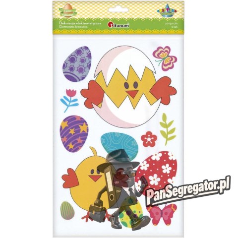 Naklejka Craft-Fun Series Wielkanoc Dekoracja elektrostatyczna 491333 TITANUM