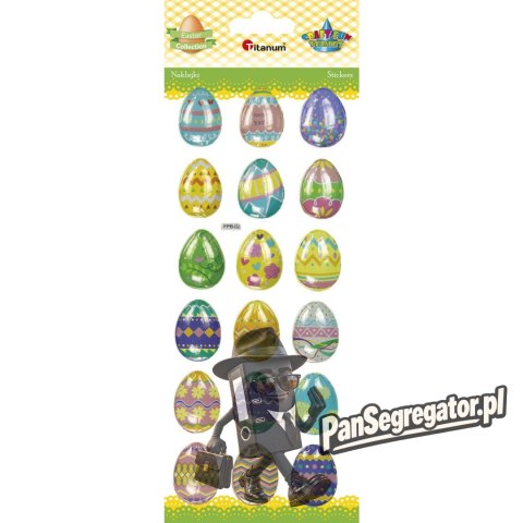 Naklejka Craft-Fun Series wypukłe pisanki 470971 TITANUM