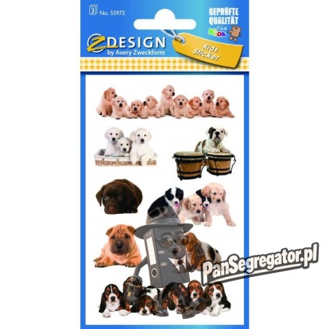 Naklejka ZF Szczeniaki 55972 Z-DESIGN KIDS AVERY ZWECKFORM