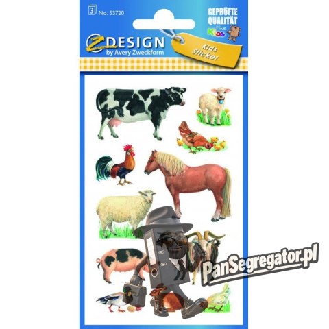 Naklejka ZF Zwierzęta 53720 Z-DESIGN KIDS AVERY ZWECKFORM