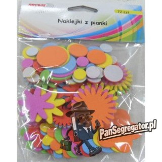 Naklejka piankowa PVC15 kwiatki BREWIS