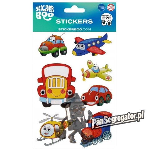 Naklejki 140x260mm POJAZDY 537777 STICKERBOO