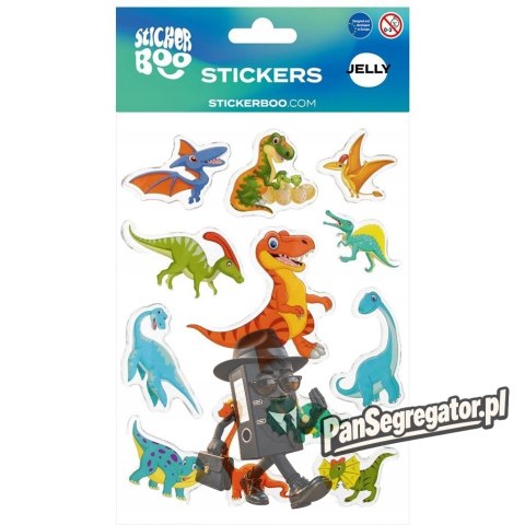 Naklejki 150x260mm DINOZAURY 537778 STICKERBOO