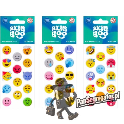 Naklejki 66x180 S-BOO Emotikony 3 534614