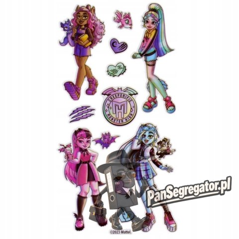 Naklejki 66x180 S-BOO MONSTER HIGH 517759