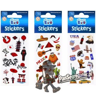 Naklejki 66x180 S-BOO WORLD TRAVEL USA-MEXICO 489560