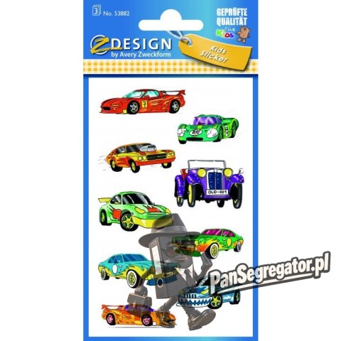 Naklejki ZF Samochody 53882 Z-DESIGN KIDS AVERY ZWECKFORM
