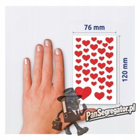 Naklejki ZF Serca 4371 Z-DESIGN CREATIVE AVERY ZWECKFORM