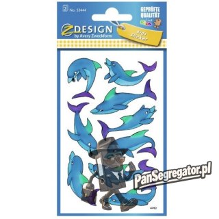 Naklejki dla dzieci Delfiny 53444 Z-DESIGN KIDS AVERY ZWECKFORM