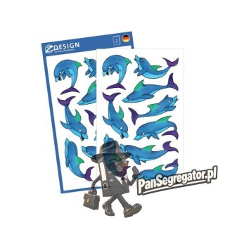Naklejki dla dzieci Delfiny 53444 Z-DESIGN KIDS AVERY ZWECKFORM