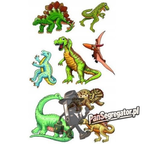 Naklejki dla dzieci Dinozaury 53145 Z-DESIGN KIDS AVERY ZWECKFORM