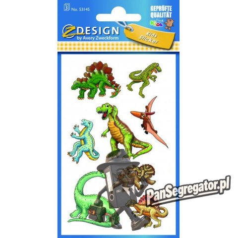 Naklejki dla dzieci Dinozaury 53145 Z-DESIGN KIDS AVERY ZWECKFORM