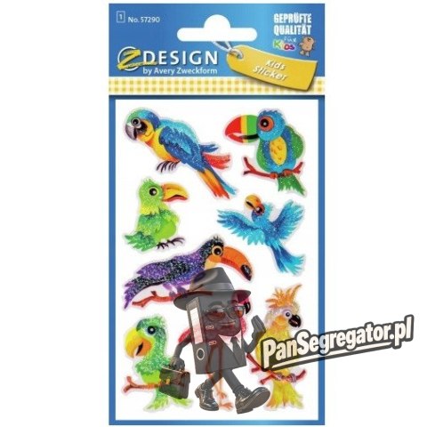Naklejki dla dzieci PTAKI 57290 Z-DESIGN AVERY ZWECKFORM