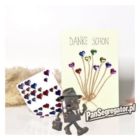 Naklejki dla dzieci Serca 3D 55209 Z-DESIGN KIDS AVERY ZWECKFORM