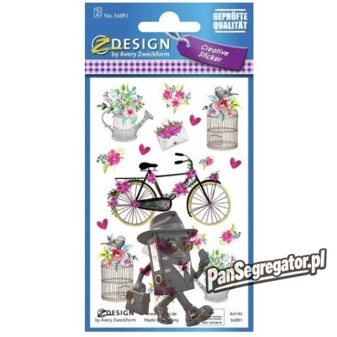 Naklejki do dekoracji POCZTA KWIATOWA 56891 Z-DESIGN AVERY ZWECKFORM