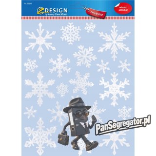 Naklejki foliowe Z-Design na okno - płatki śniegu 52298 AVERY ZWECKFORM