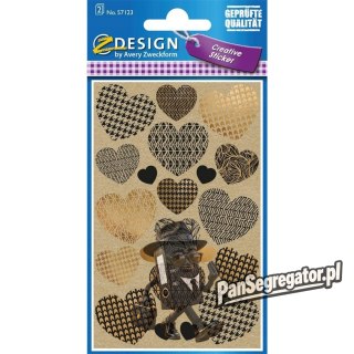 Naklejki papierowe SERCA 57123 Z-DESIGN AVERY ZWECKFORM