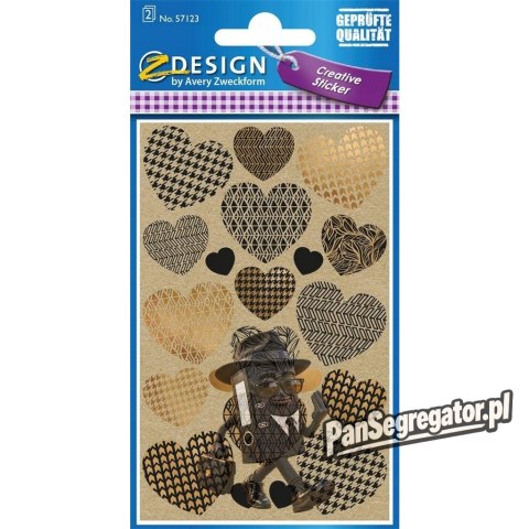 Naklejki papierowe SERCA 57123 Z-DESIGN AVERY ZWECKFORM