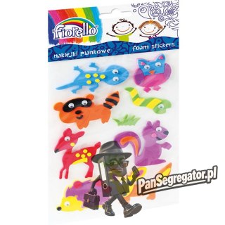 Naklejki piankowe FIORELLO GR-NP133 zwierzęta leśne
