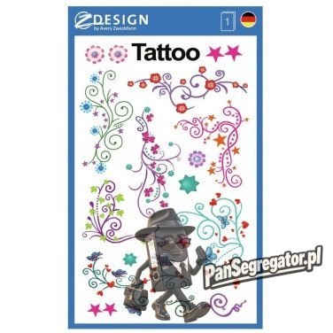 Naklejki tatuaże dla dzieci ORNAMENTY 56749 Z-DESIGN KIDS TATTOO AVERY ZWECKFORM