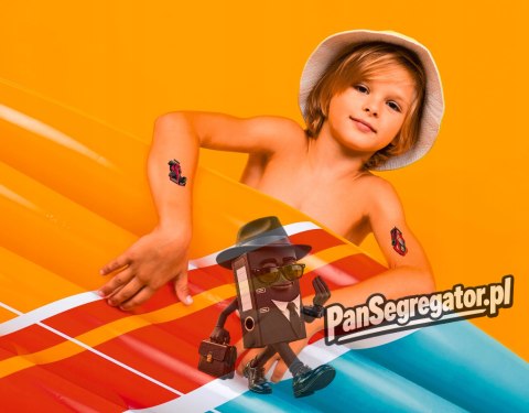 Naklejki tatuaże dla dzieci WYŚCIGÓWKI 56764 Z-DESIGN KIDS TATTOO AVERY ZWECKFORM