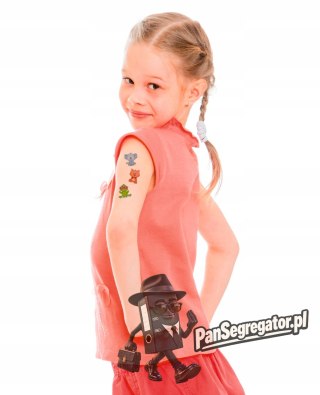 Naklejki tatuaże dla dzieci ZWIERZĄTKA 56761 Z-DESIGN KIDS TATTOO AVERY ZWECKFORM