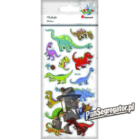 Naklejki wypukłe DINOZAURY 419583 TITANUM