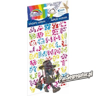 Naklejki wypukłe FIORELLO GR-NP134 literki 170-2483