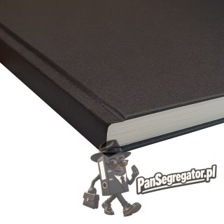 Szkicownik Sketchbook szyty A6 96k 100g czarny 400152626 OXFORD