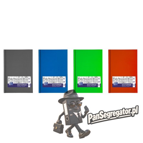 Szkicownik Sketchbook szyty A6 96k 100g mix kolorów 400152625 OXFORD
